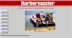 Desktop Screenshot of harbormastermarine.com